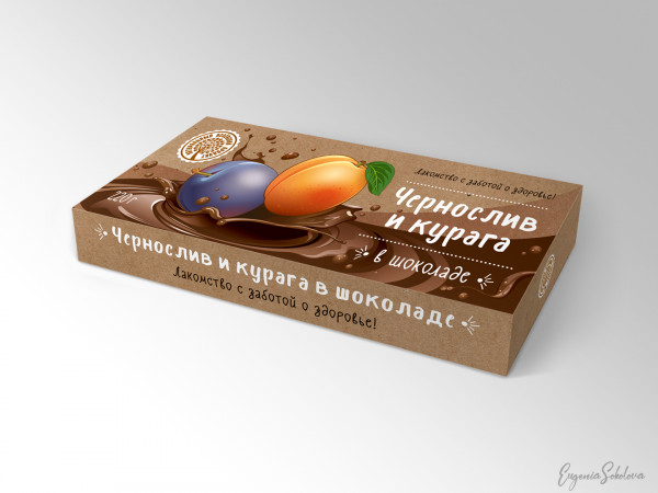 №2 Чернослив и курага в шоколаде, 220г в Балахне
