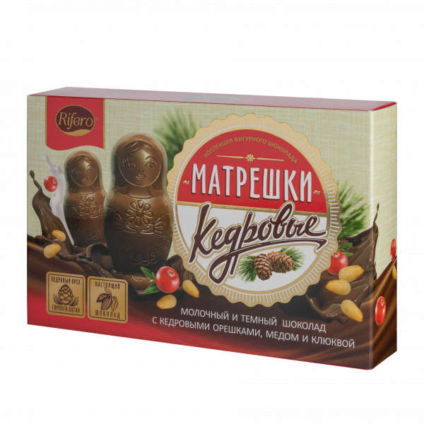 №1 Риф и ко Конфеты "Матрёшки кедровые" 100г           в Балахне