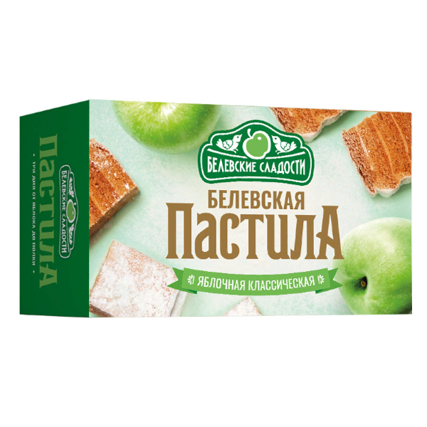 №2 Пастила  200г диетическая КЛАССИКА, НОВЫЙ ФОРМАТ (4 шт по 50гр)   в Балахне